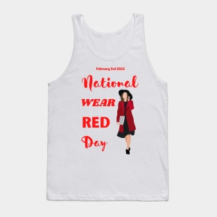 National Wear Red Day Tank Top